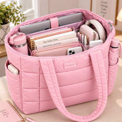 CloudCarry™ — The Everyday Puffy Tote